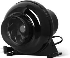 YSSOA 4 Inch Inline Duct Ventilation Fan 195 CFM HVAC Vent Blower Exhaust 