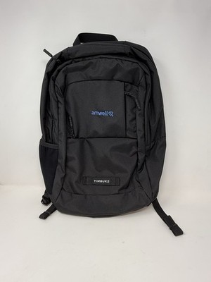 Timbuk2 Parkside Eco Black Backpack 3840-3 Company Logo Bag
