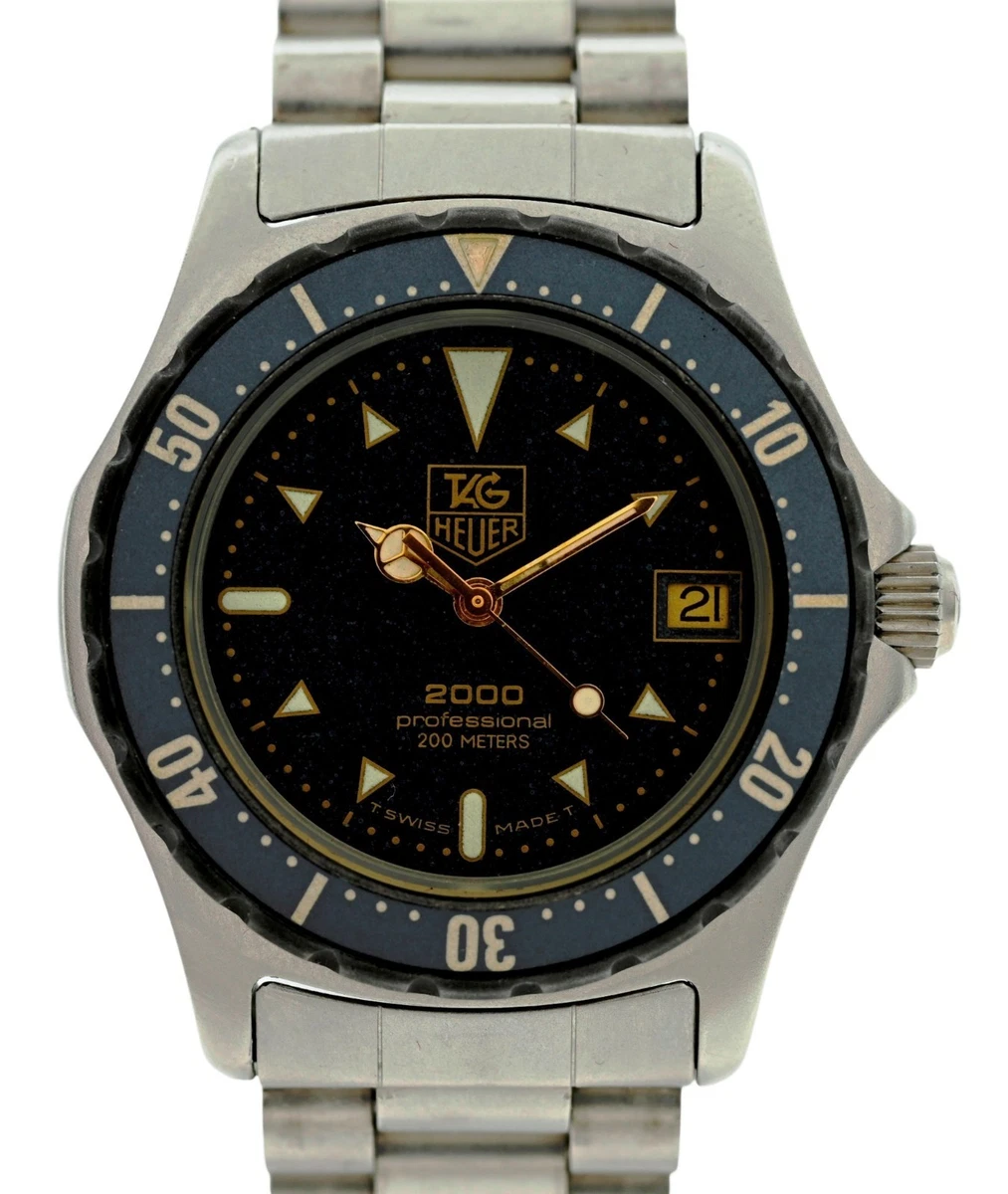 25+ TAG Heuer 2000 Stainless Steel Case Quartz Wristwatches for