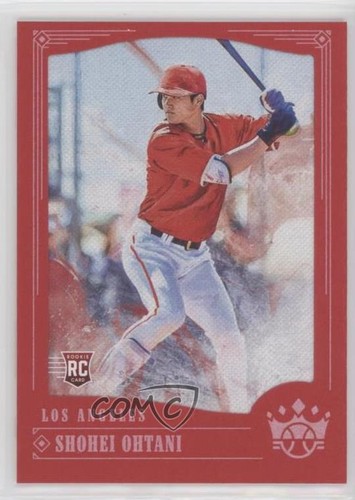 2018 Panini Diamond Kings SP Red Frame Shohei Ohtani #145 Rookie RC 4g0