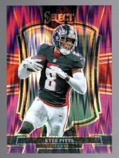 2025 Panini Select - Premier Level Kyle Pitts #147 Purple Shock Prizm 322/699