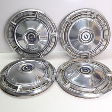 1975 1976 Chevy Impala Bel Air Biscayne 14 Wheel Covers Hubcaps Set Of 4
