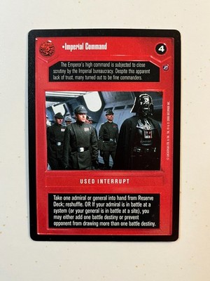 Decipher Star Wars CCG Imperial Command Corscant