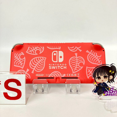 Nintendo Switch Lite Animal Crossing S Rank Coral Pink Console