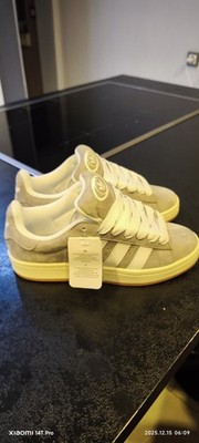 Adidas Campus 00s Grau Weiß Grey White Gr. 39 1/3 size 39 1/3 Neu mit Etikett 