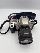 CANON EOS Rebel 2000 Film Camera / 28-80mm Lens outfit W/ New Batteries TESTED