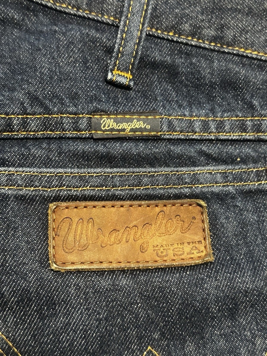 Wrangler Archive Collection Limited Release Blue Denim Straight Jeans View 2