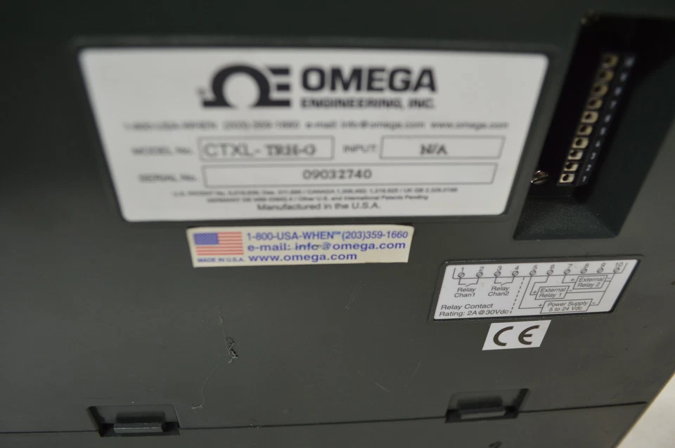 Omega Circular Chart Recorder - CTXL-TRH-G - Image 4 of 4