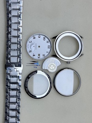 Watch Part 38.5mm Sapphire Crystal Watch Case for 2824 Movement
