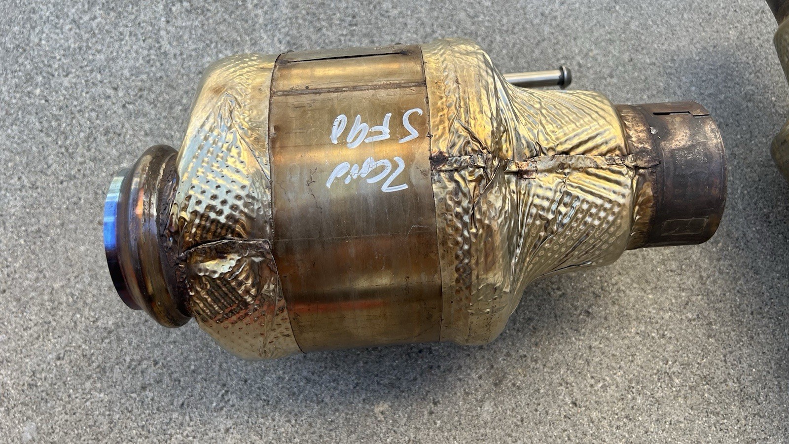 FERRARI SF90 FACTORY EXHAUST MUFFLER OEM PART #867549 #867548
