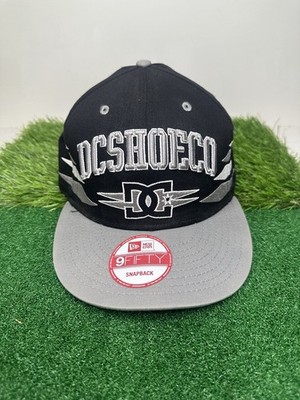 DC Shoes Diamond Cut Snapback New Era Rob Dyrdek Exclusive Hat Cap Skate Black