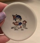 Vintage Mini Trinket Dish Made in Japan. Watering flowers — photo 3