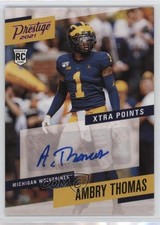 2021 Panini Chronicles Draft Picks Pink Ambry Thomas #PS-ABT Auto 0rd2