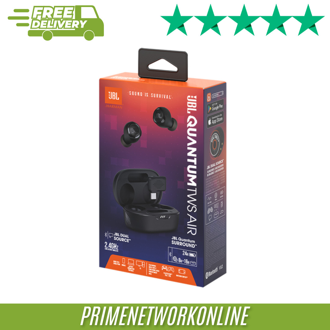 Quantum TWS Air In-Ear Bluetooth Headphones – Black 100% ORIGINAL ⭐⭐⭐⭐⭐
