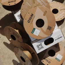 10x Empty Cardboard 3D Printing Filament Spool for PLA, ABS, PETG Spool