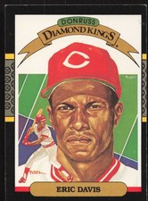 1987 Leaf #22 Eric Davis
