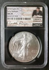 2018 $1 American Silver Eagle Dollar NGC MS70
