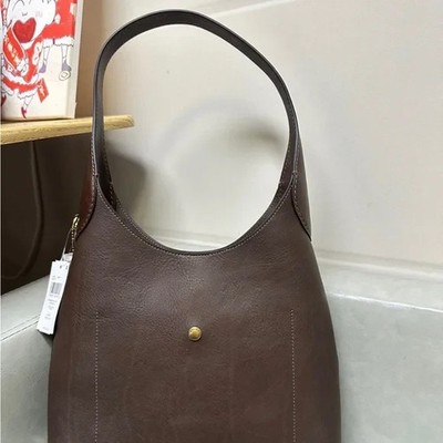 COACH ダークブラウン バッグ NWT Coach Brooklyn 28 Shoulder Bag With Dustbag | eBay