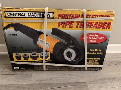 Central Machinery portable electric pipe cutter (item number 41876).