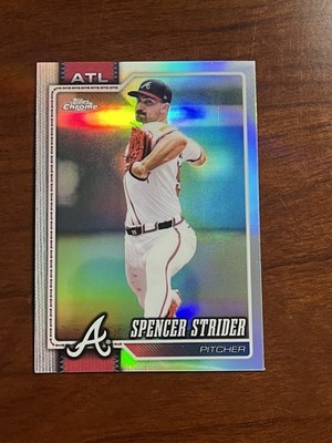 2026 Topps Chrome Refractor Spencer Strider 110
