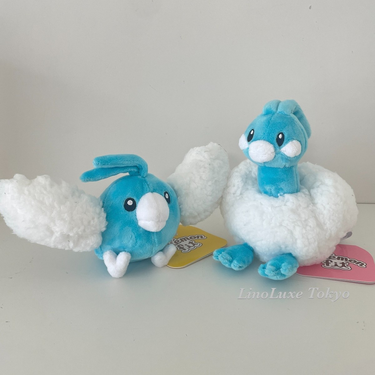 Pokemon Sitting Cuties Swablu & Altaria Plush Stuffed Toy Japan