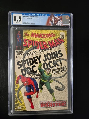Amazing Spider-Man #56 (1968) Silver Age Doctor Octopus  CGC 8.5