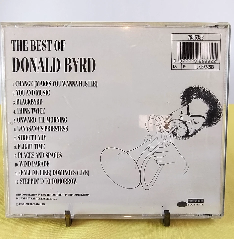 The Best of Donald Byrd CD 1992 EMI Records Jazz Music Foto 2 de 4
