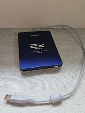 SONY 2X FDD 2x Speed USB Floppy Disk Drive MPF88E-UA Blue