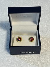 Frey Wille, Ohrringe Cabochon, Ohrstecker, Hundertwasser, Spiral of Life