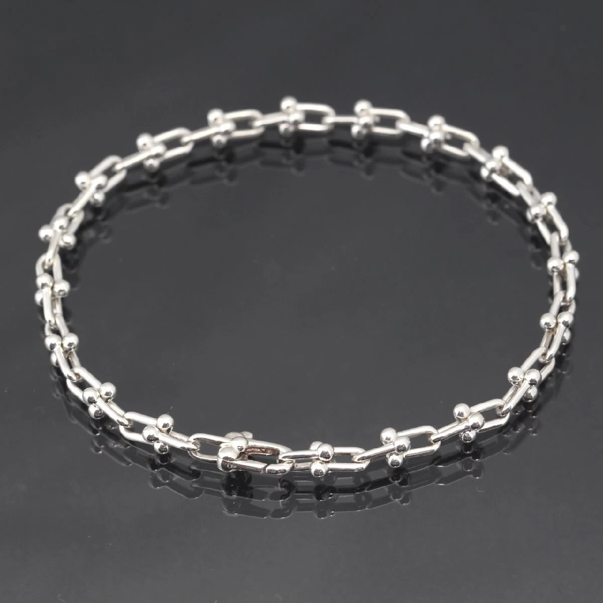 Tiffany & Co. HardWear Micro Link Bracelet 925 5.8g 163600