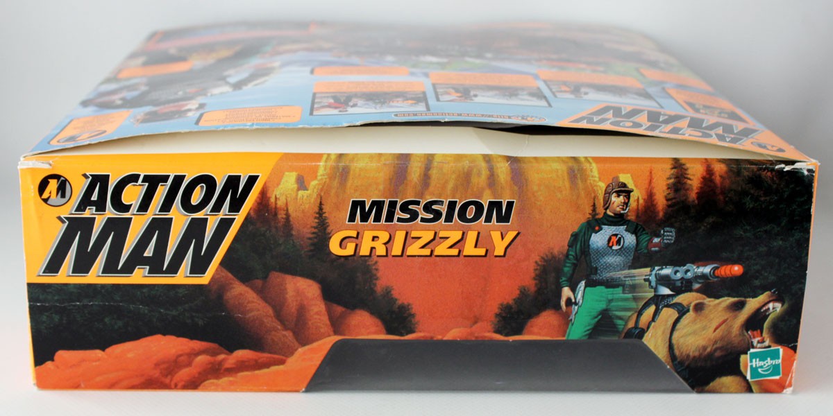 VINTAGE 1999 ACTION MAN MISSION GRIZZLY HASBRO UNUSED IN BOX