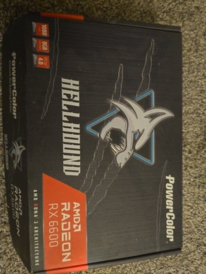 PowerColor Hellhound AMD Radeon RX 6600 8GB GDDR6 Graphics Card/ Used