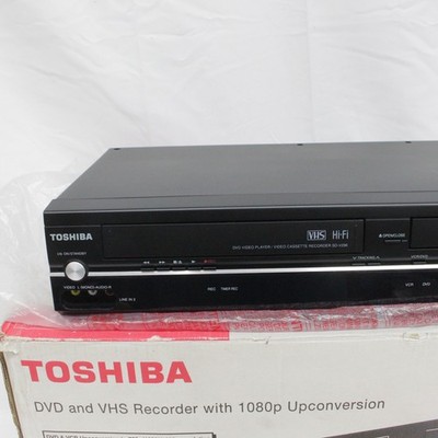 Toshiba SD-V296 DVD/VCR Combination Player - Black for sale online