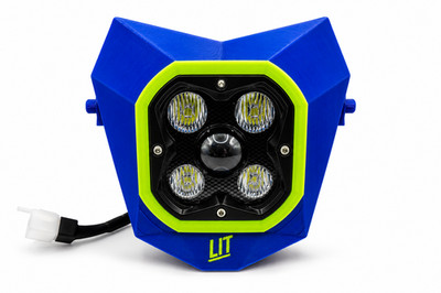SHERCO LED Scheinwerfer Enduro Sherco 2024 2025 2026 blau beleuchtet Enduro Pro