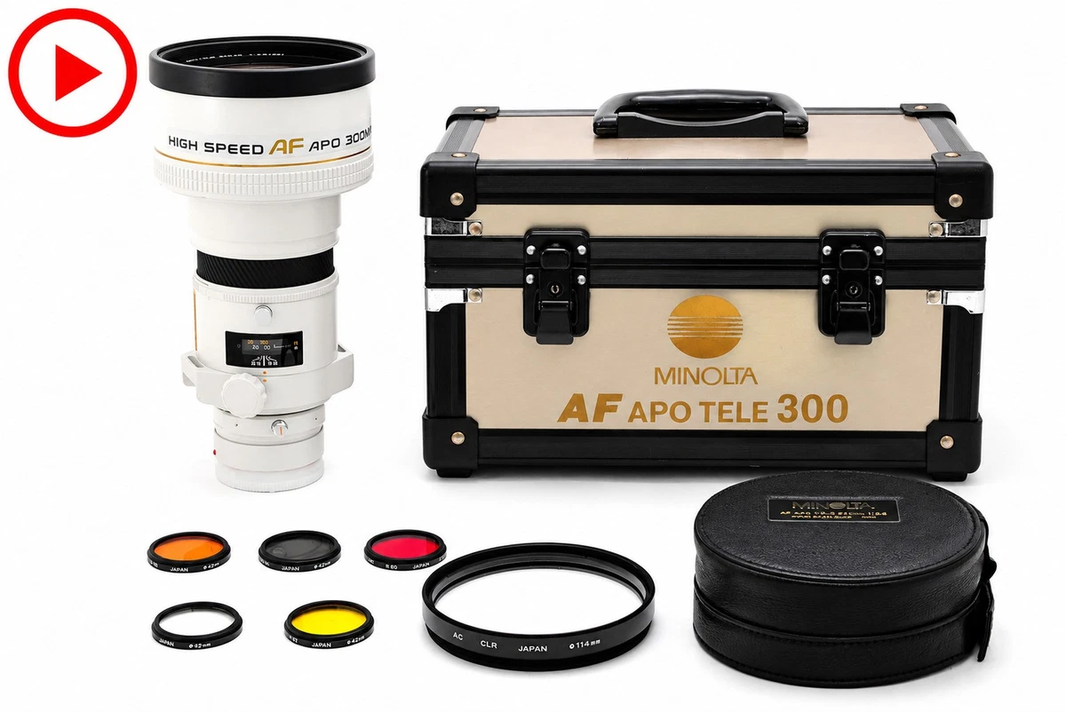 Minolta f/2.8 Camera Lenses 300mm Focal for sale - eBay