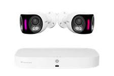 Lorex Fusion Series 4K 16 Camera Capable 2TB Wired NVR, 2 IP Dual Lens Cameras