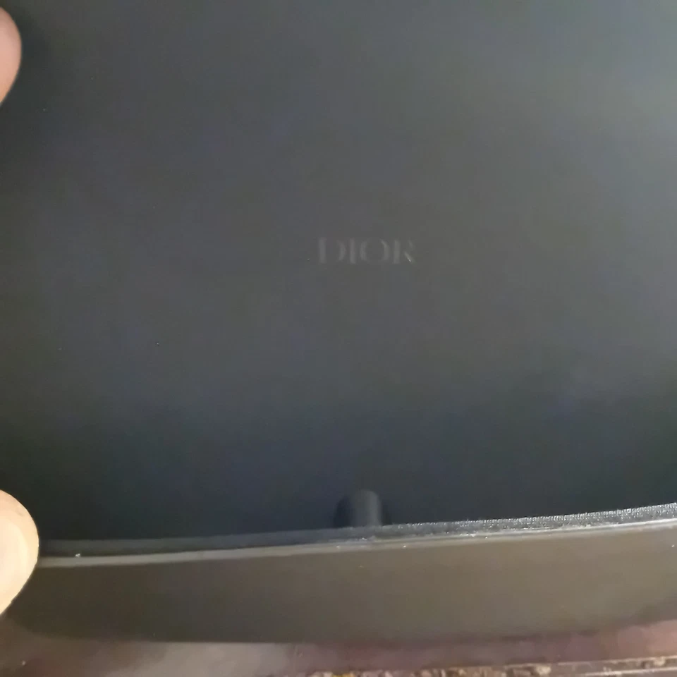 Etui Dior Homme en cuir noir - Photo 2/4
