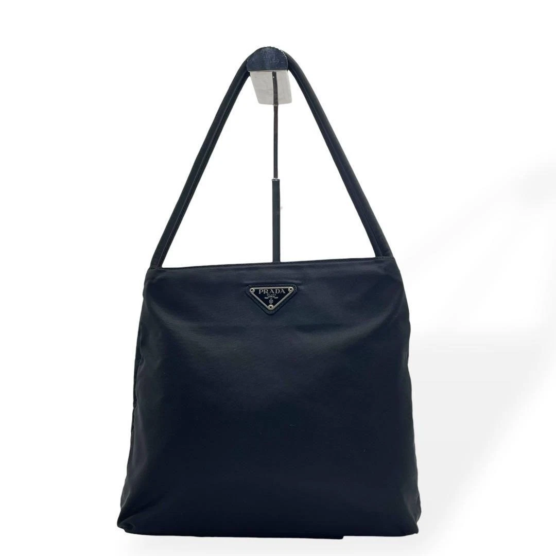PRADA Tessuto Shoulder Bag Black Bags & Handbags for Women for