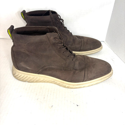 ECCO MEN S ST.1 HYBRID LITE MEN'S TOE CAP BOOT Brown Size 11