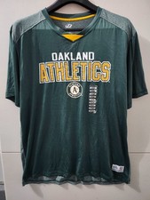Dynasty Shirt Mens L Oakland Athletics Logo Graphic Tee Active Performance New