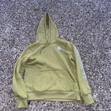Carhartt Hoodie Sweatshirt Relaxed Women  s Sz Medium 8 10 Great Condition