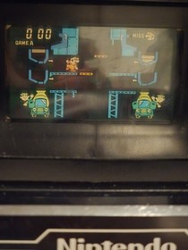 Nintendo Game And Watch Mario's Cement Factory (Read Description) As Is