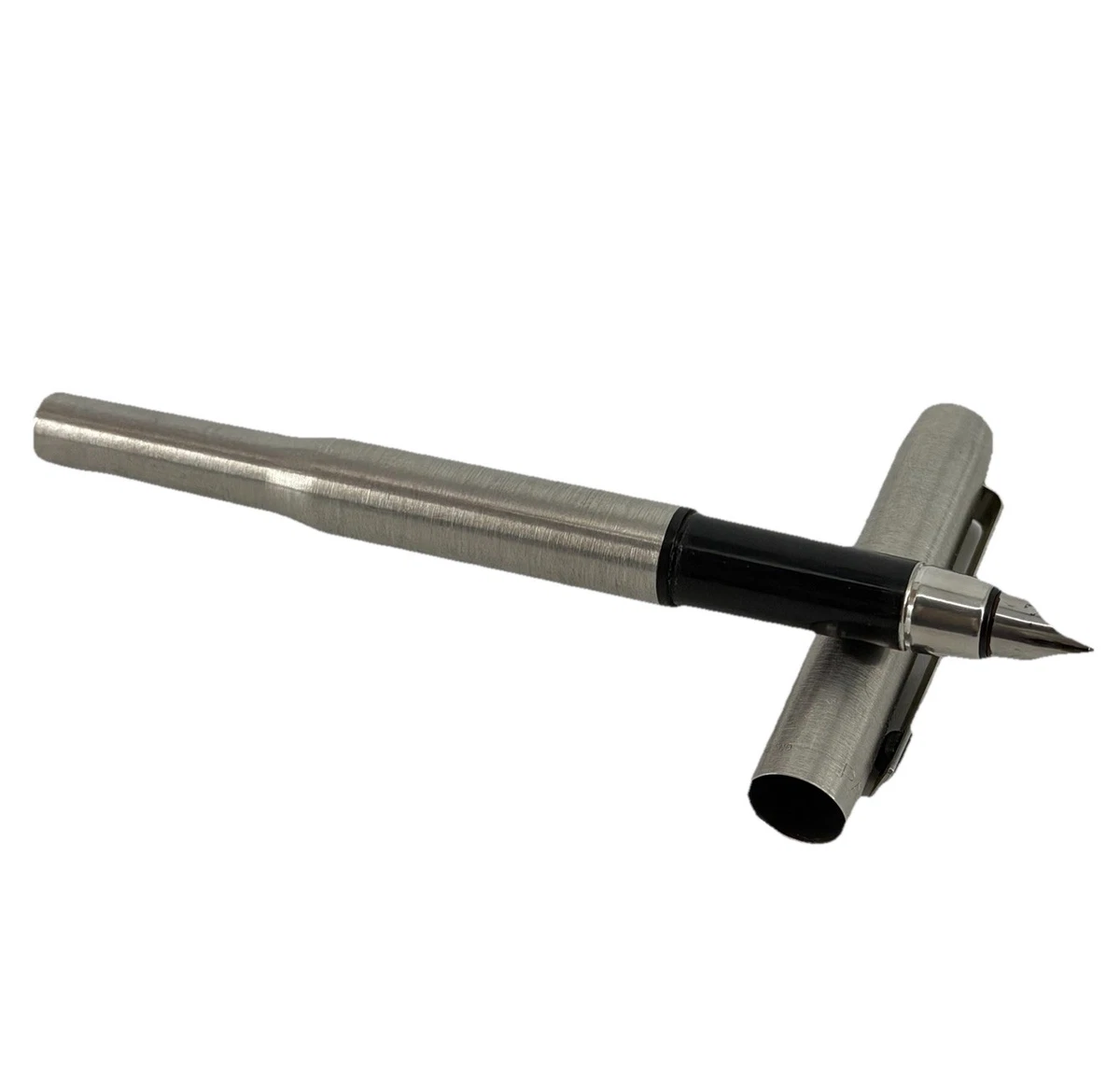 【廃版】PARKER 25 万年筆 オールステンレス 70年代 文房具・事務用品 【廃版】PARKER 25 万年筆 オールステンレス 70年代