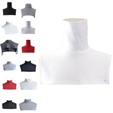 1Pcs Adults Faux Collar Detachable Collar Turtleneck Half Top Solid Color Collar