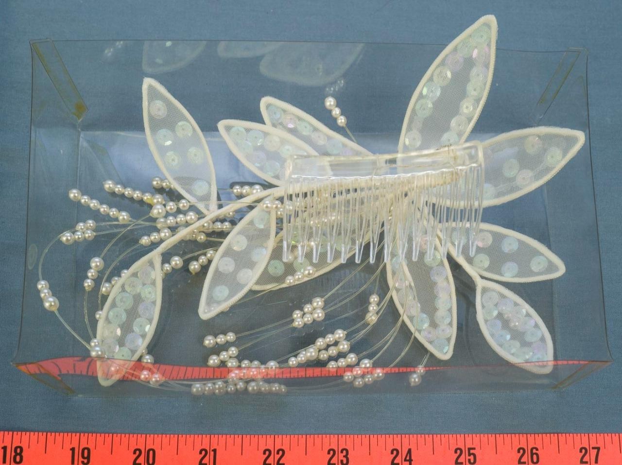 Delicate Headpiece Sequined - image 2