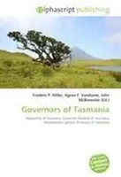 Frederic P. Miller (U. A.) | Governors Of Tasmania | Taschenbuch | Englisch