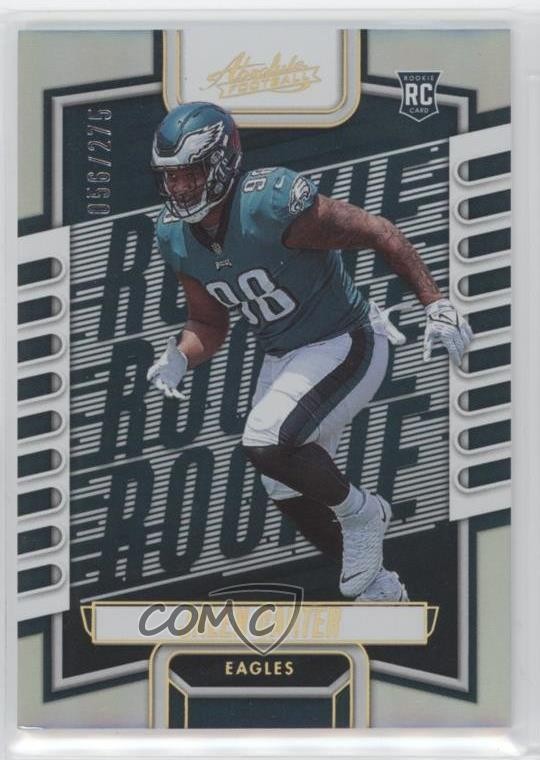 2023 Panini Absolute Rookies Spectrum 56/275 Jalen Carter #107 3hd