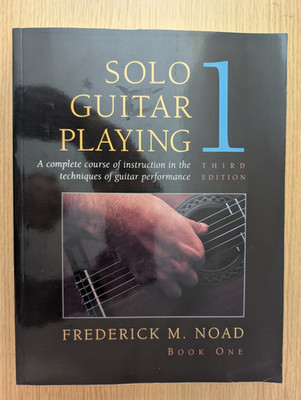 SOLO GUITAR PLAYING 1 - THIRD EDITION - NOAD - GUITAR TUTOR - FREEPOST - Good C