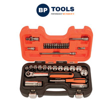 Bahco SL34 3/8in Drive Socket & Mech Set 34 Piece
