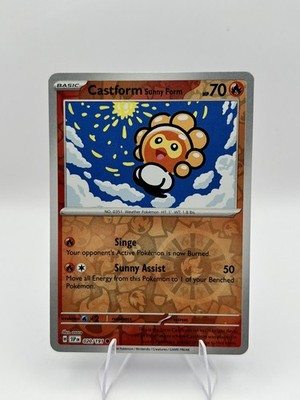 Castform Sunny Form 020/191 Sv08: Surging Sparks Reverse Holo
